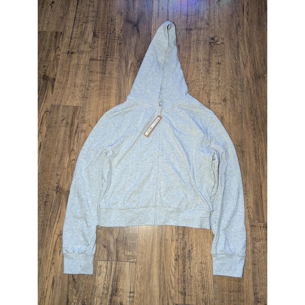 REPOSHING SKIMS Light Gray Cropped Hoodie - Picture 4 of 7